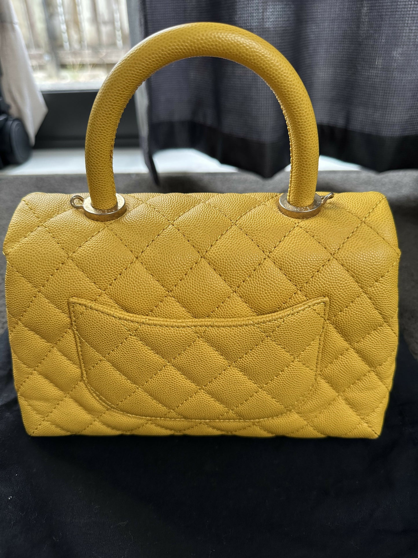 CHANEL Mini Coco Handle - Yellow #25
