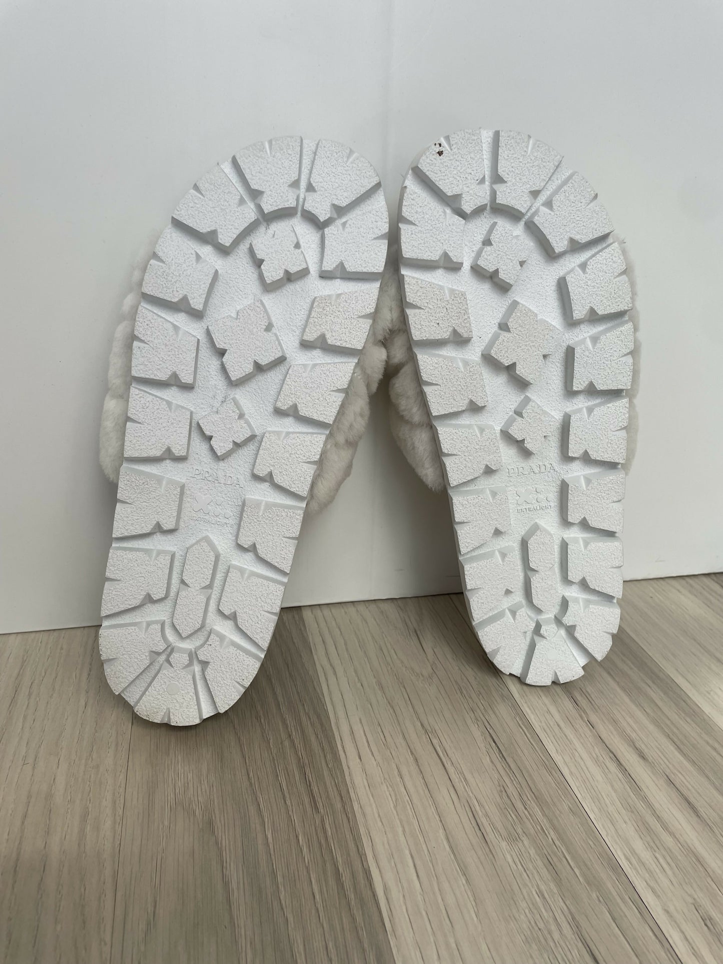 Prada montone sandals