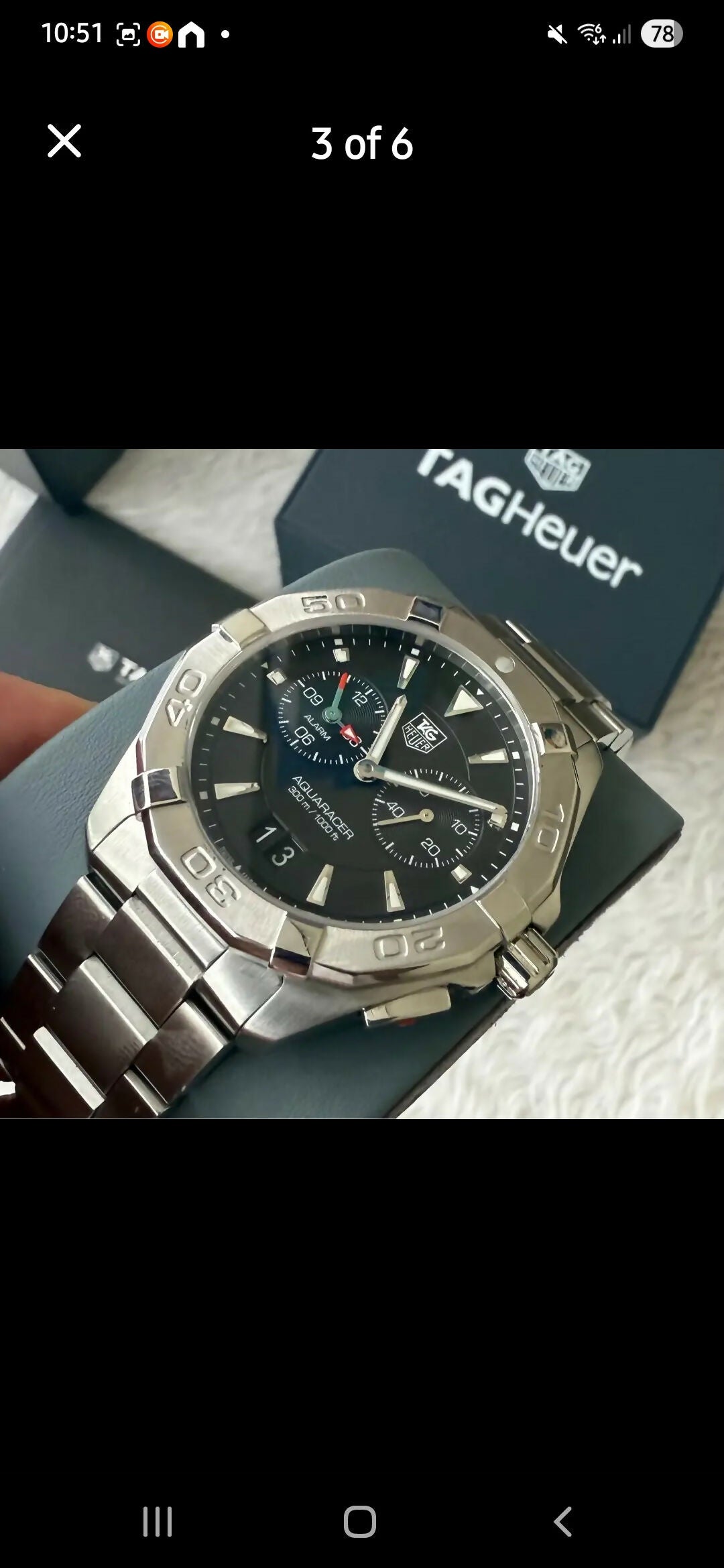 TAG Heuer Aquaracer Alarm Quartz