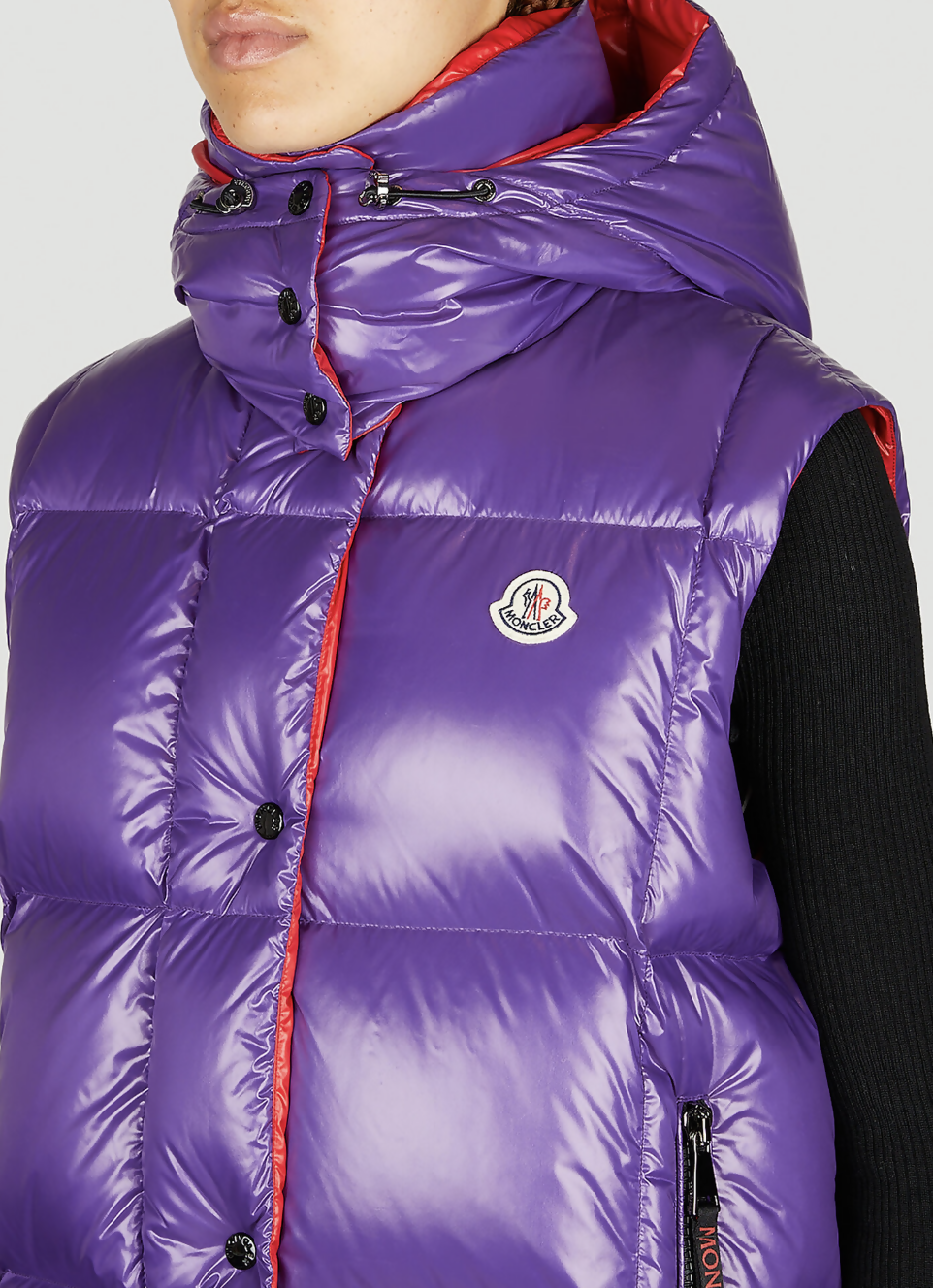 Moncler Luzule Logo-Patch Padded Gilet