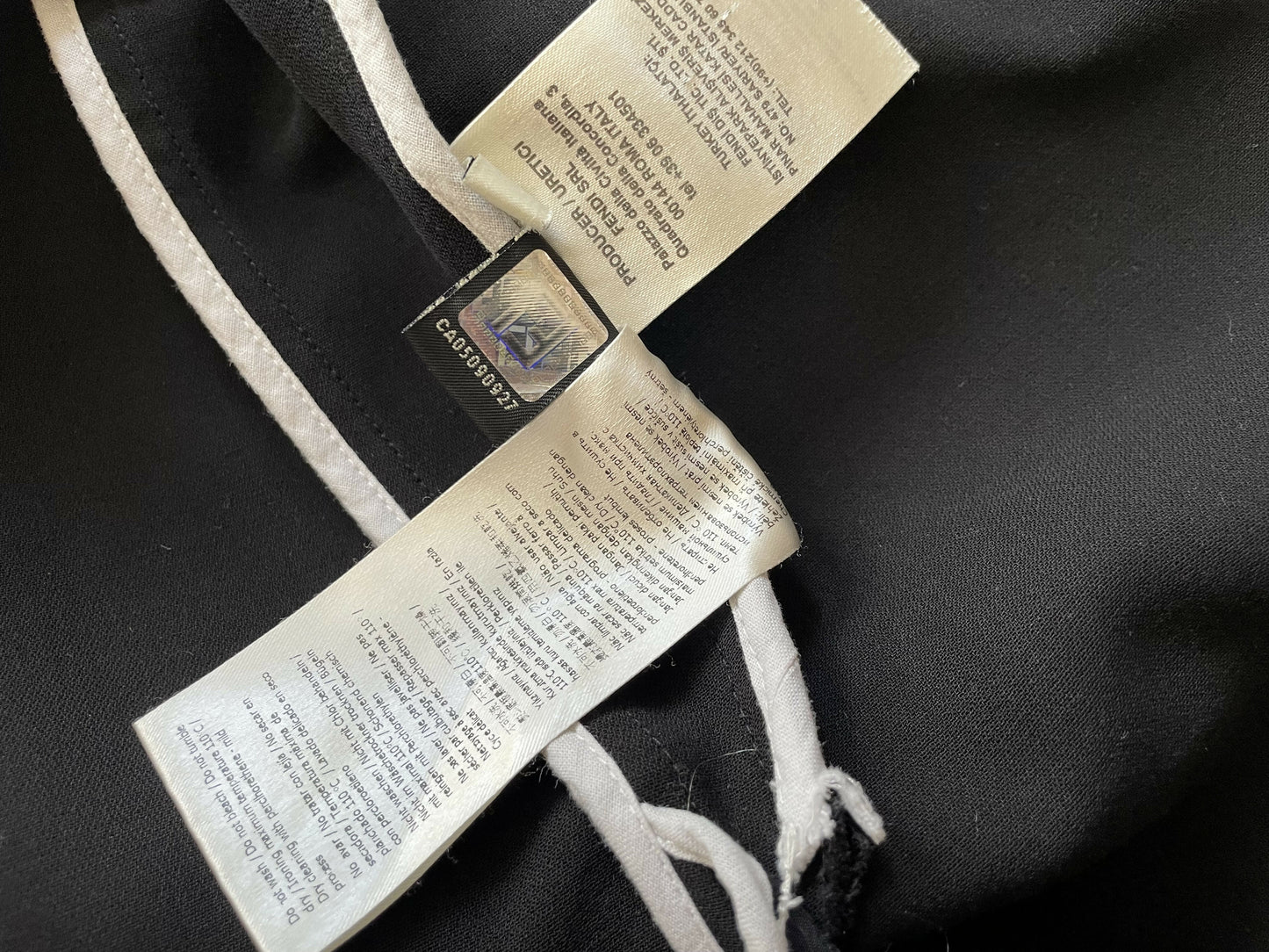 Fendi Sleeveless Long Jacket