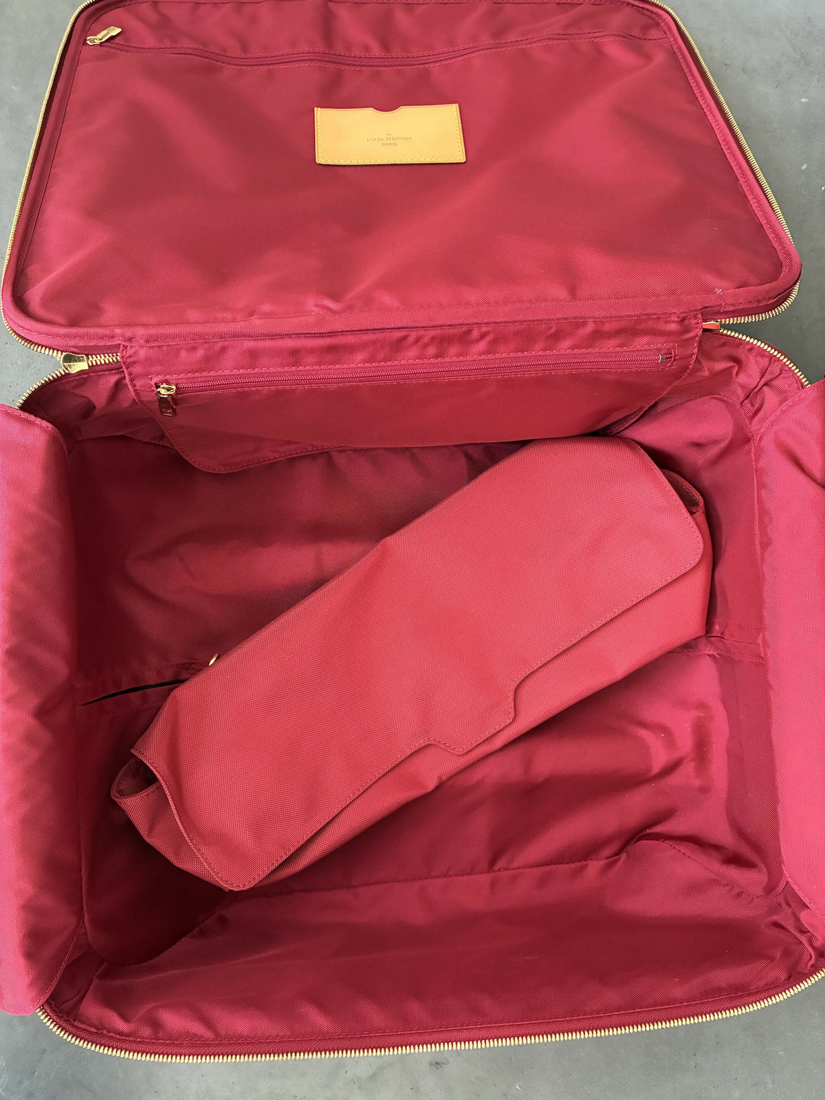 Louis Vuitton Pomme d’Amour Monogram Vernis Pegase 45 Suitcase