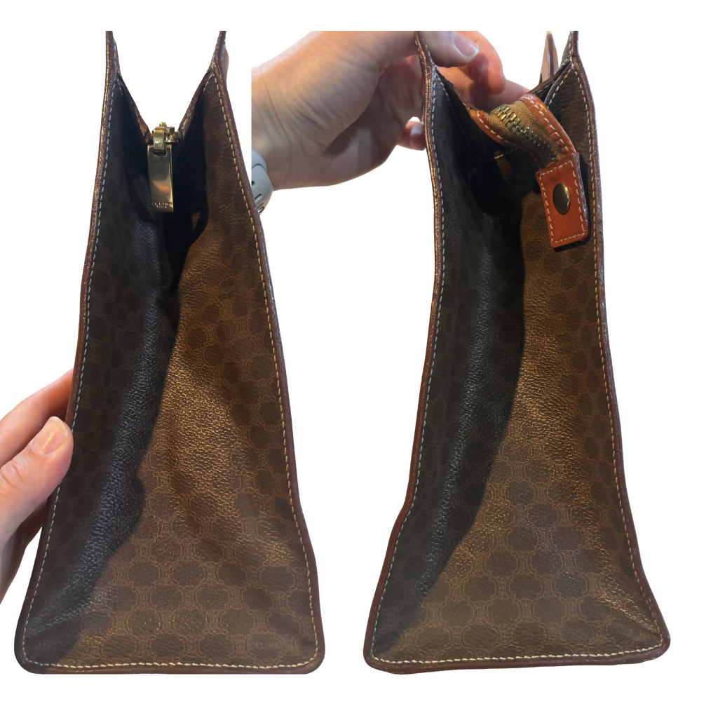 Celine - Circle Logo Macadam Handbag