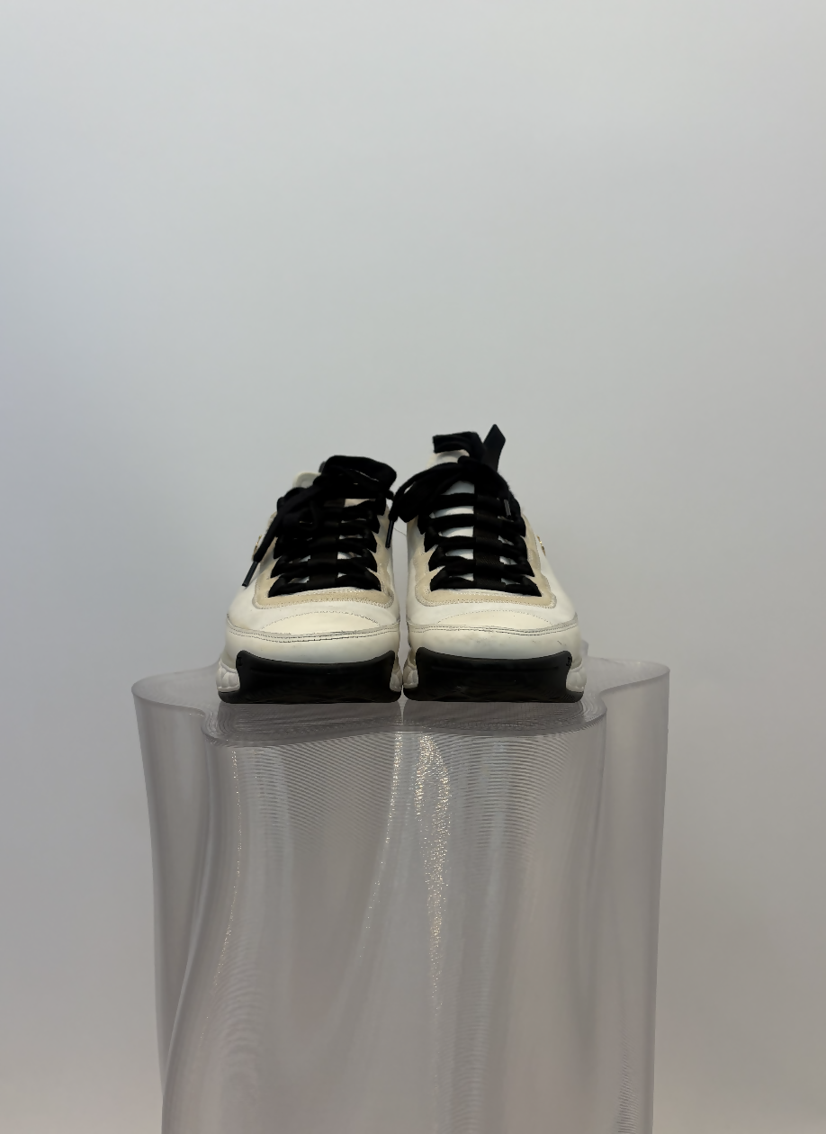 Chanel CC Interlocking Logo Sneakers