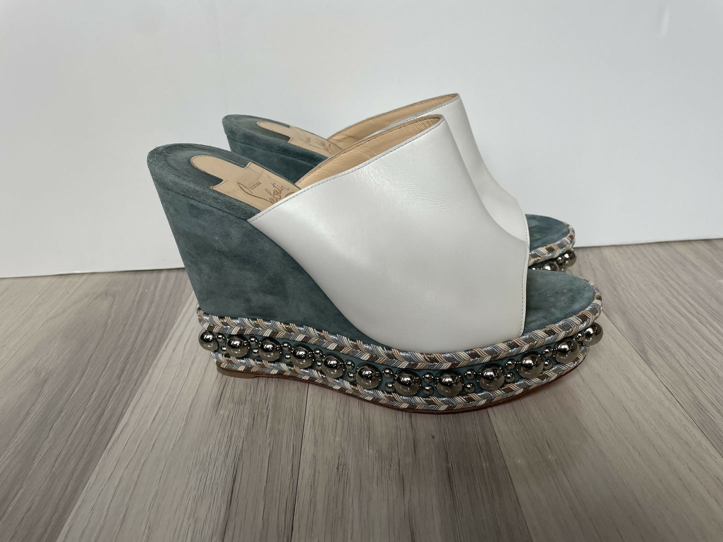 Christian Louboutin wedge sandals