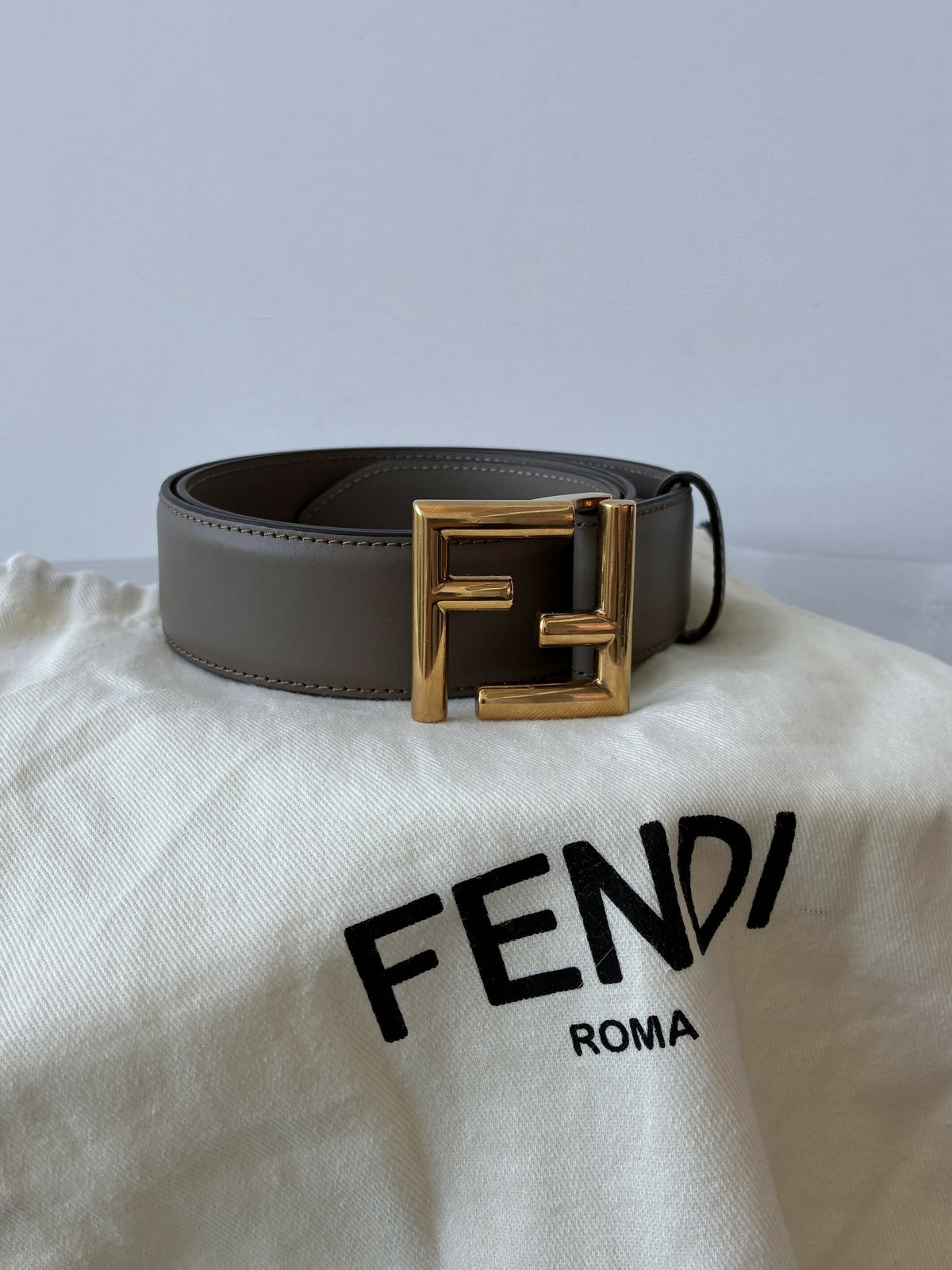 Fendi FF Logo Buckle Belt