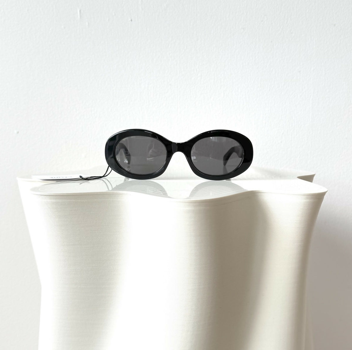 CELINE 01 Triomphe Sunglasses In Acetate Black