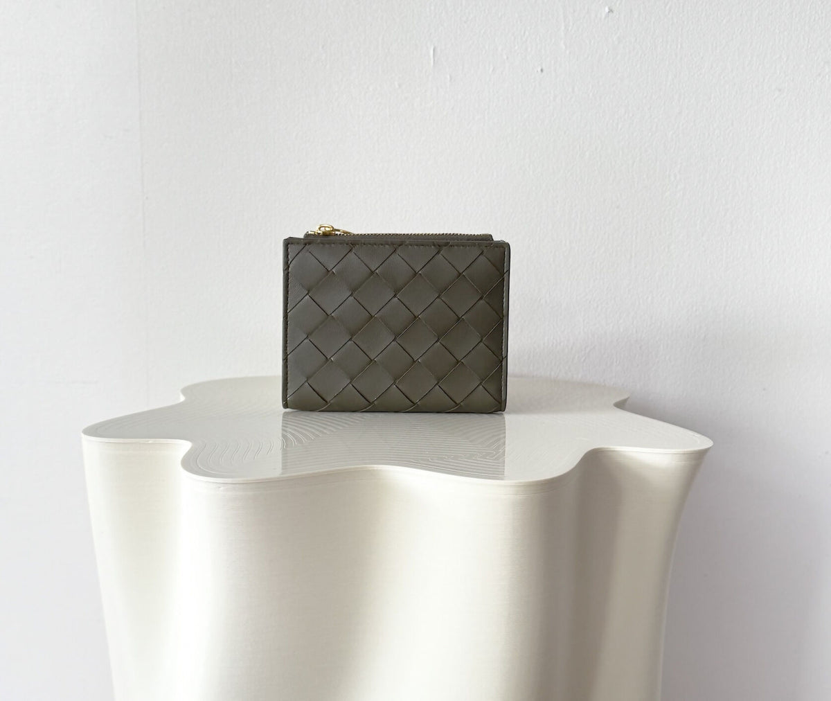 Bottega Veneta Intrecciato Leather Wallet - New
