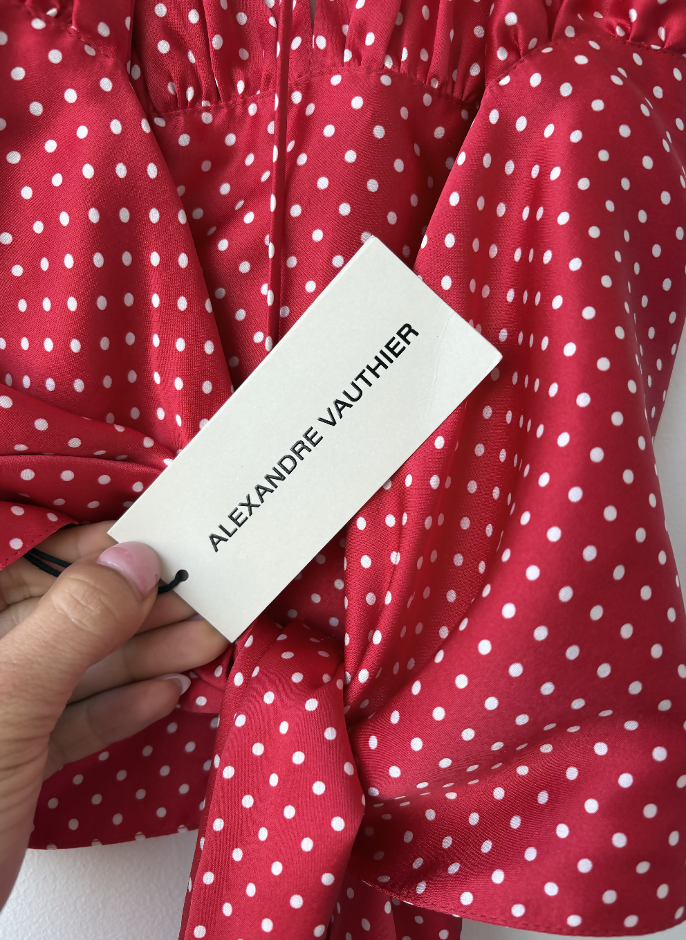 Alexandre Vauthier Bow Top