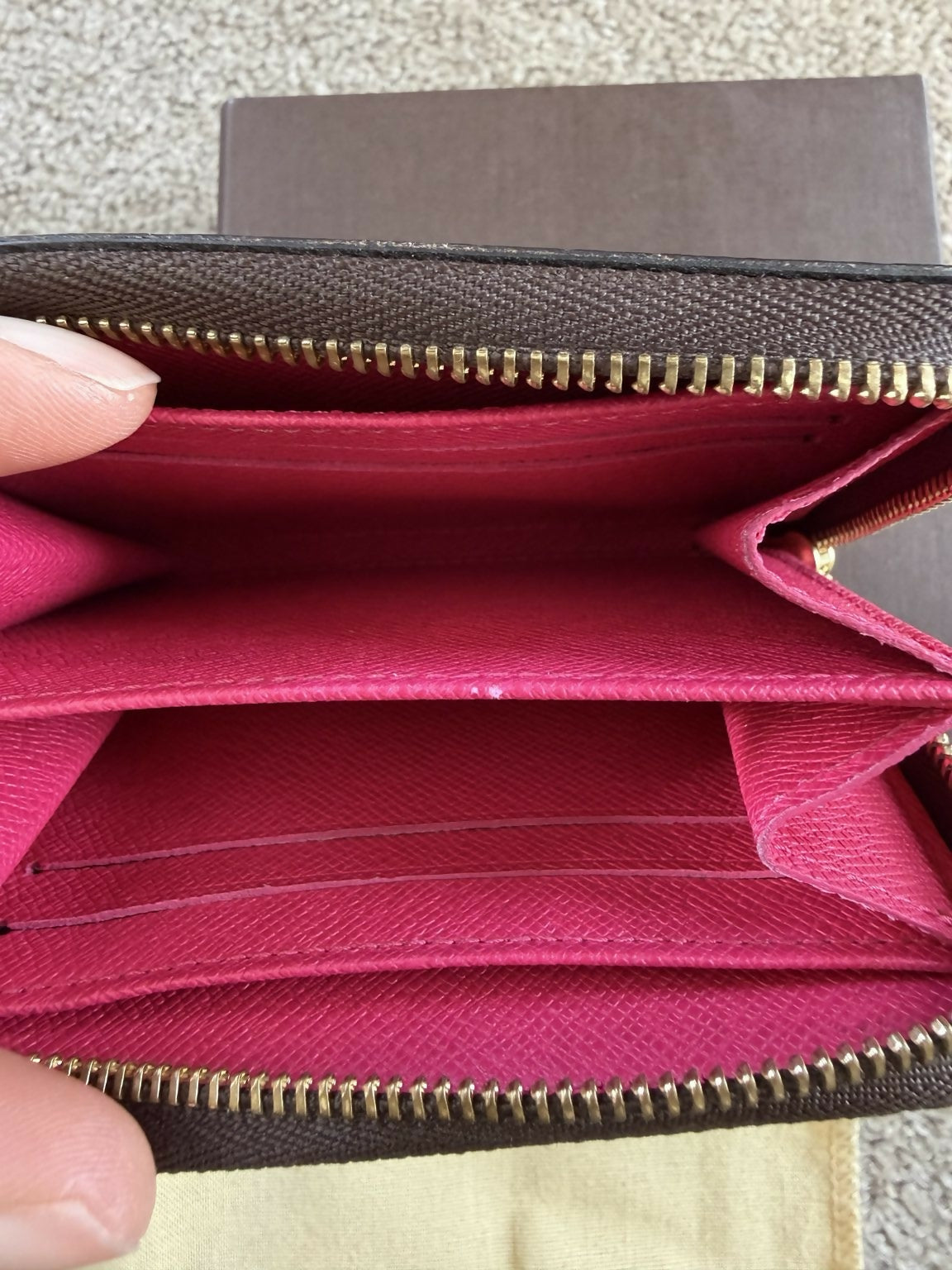 Louis Vuitton Monogram Illustre Zippy Coin Wallet - FULL SET