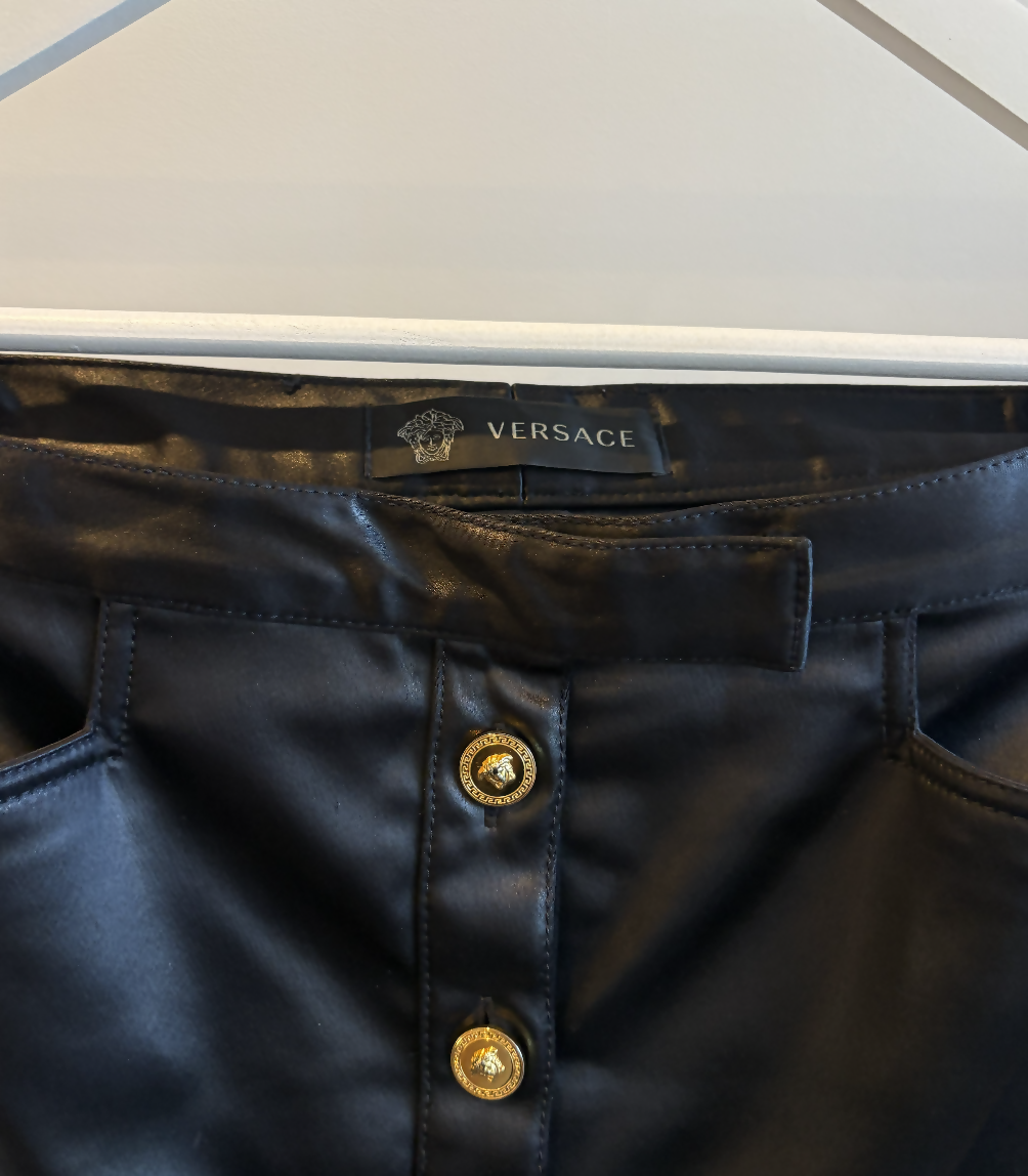 Versace Black Skirt