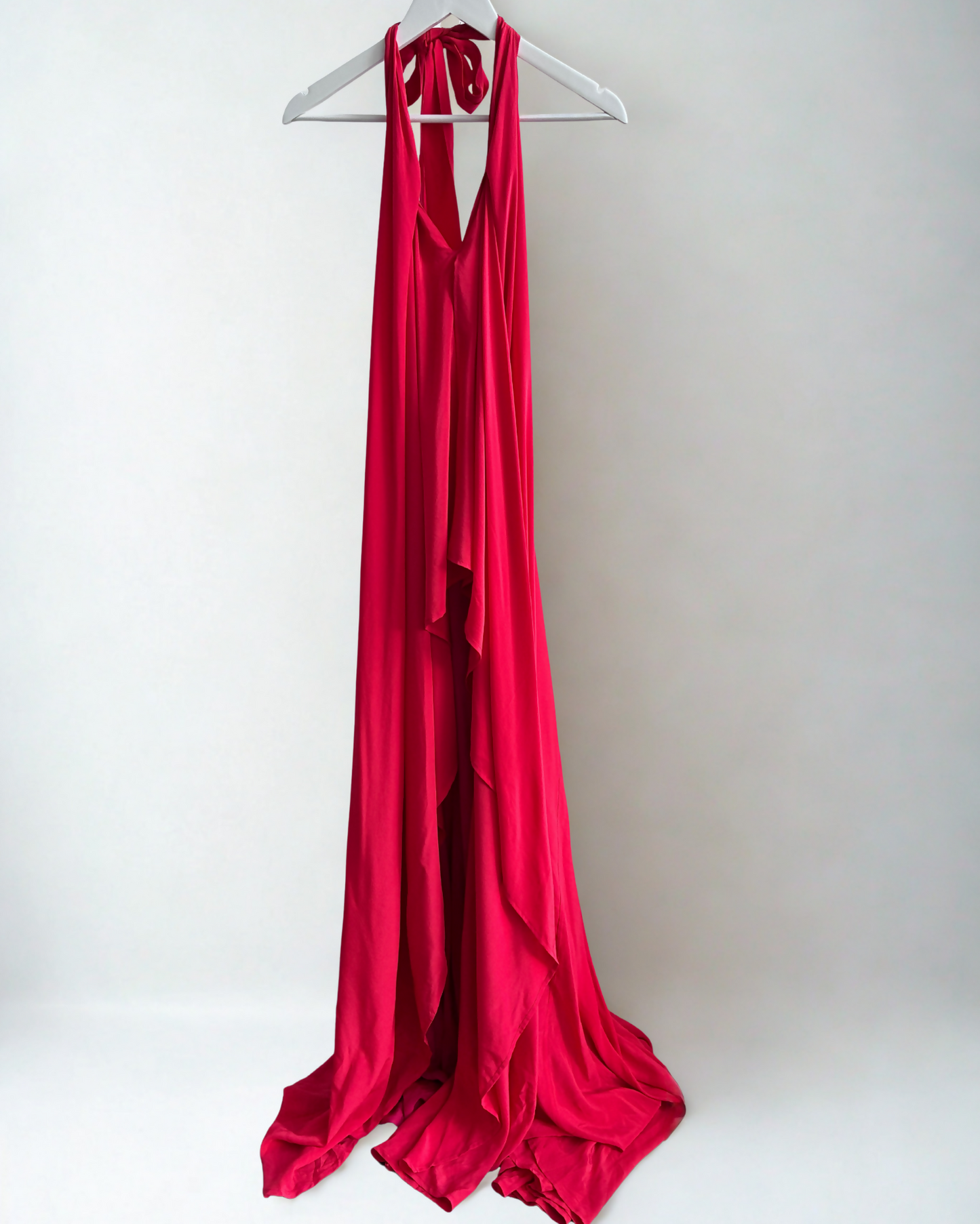 Kalita Red Halter Dress