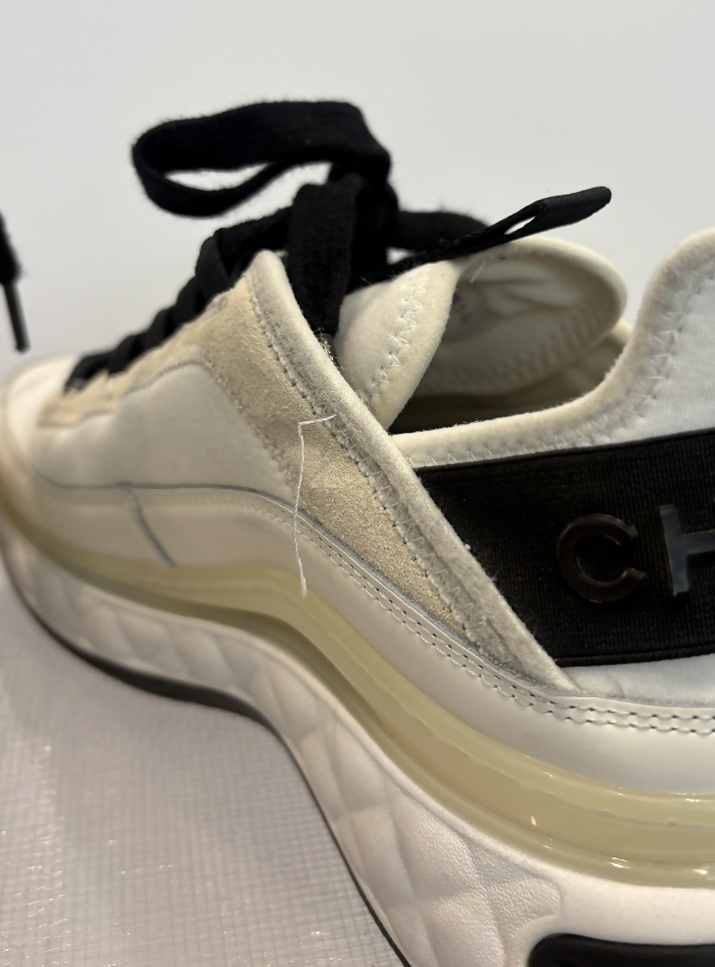 Chanel CC Interlocking Logo Sneakers