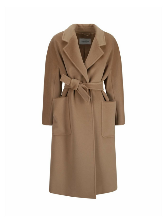 Max Mara Locri Belted Long-Sleeved Coat