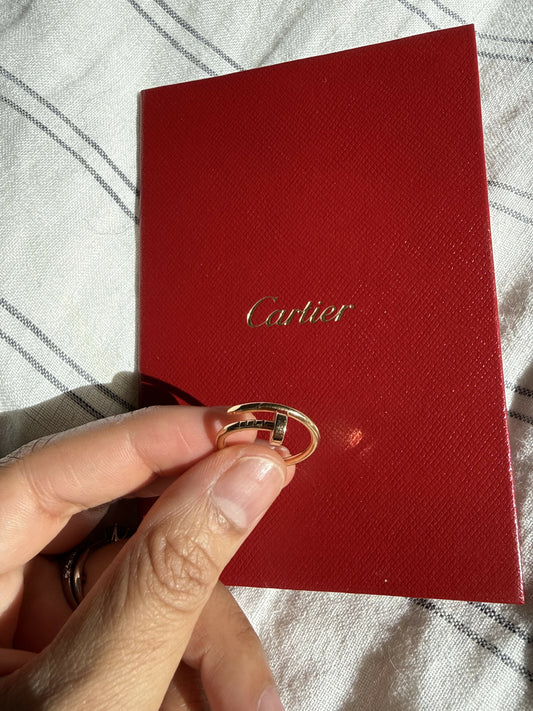 Cartier Jus Un Clou Rose Gold Ring