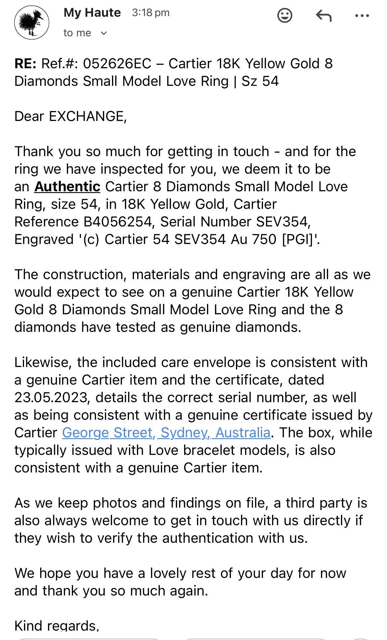 Cartier LOVE Ring with 8 (Full) Diamonds