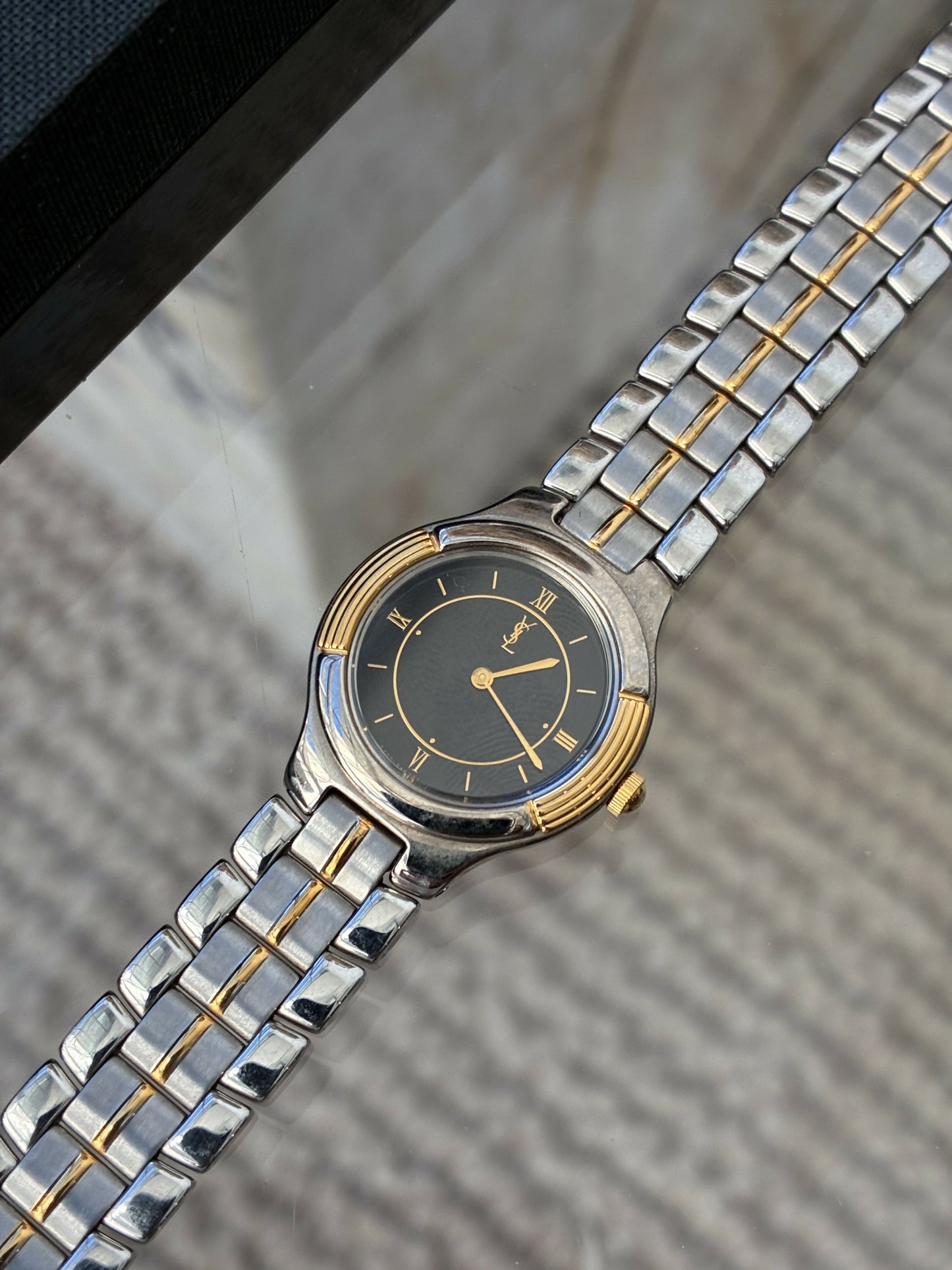 Yves Saint Laurent Bi-Tone Neo-Vintage Watch