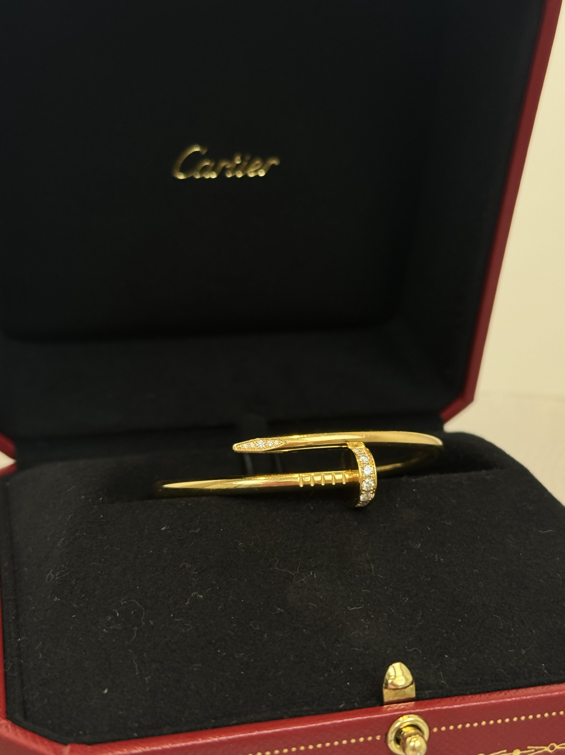 Cartier Juste un Clou Diamond Bracelet — FULL SET