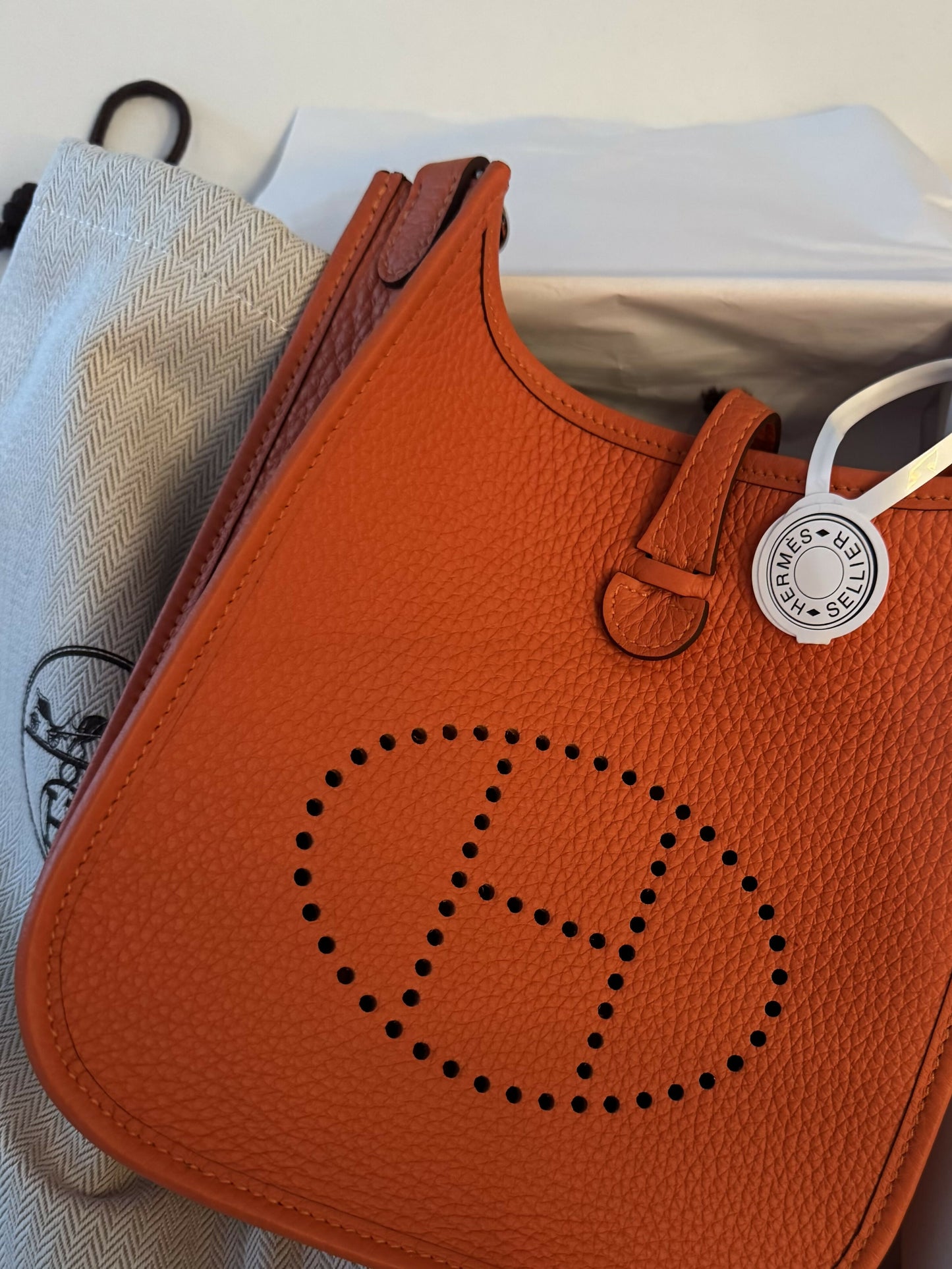 Hermès Evelyne 16 Tangerine