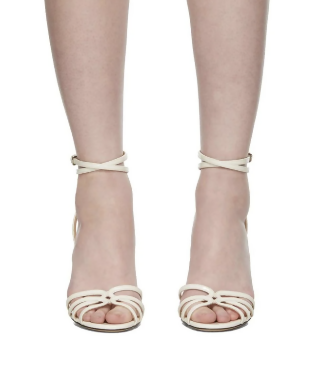 Jimmy Choo Cream Stilettos