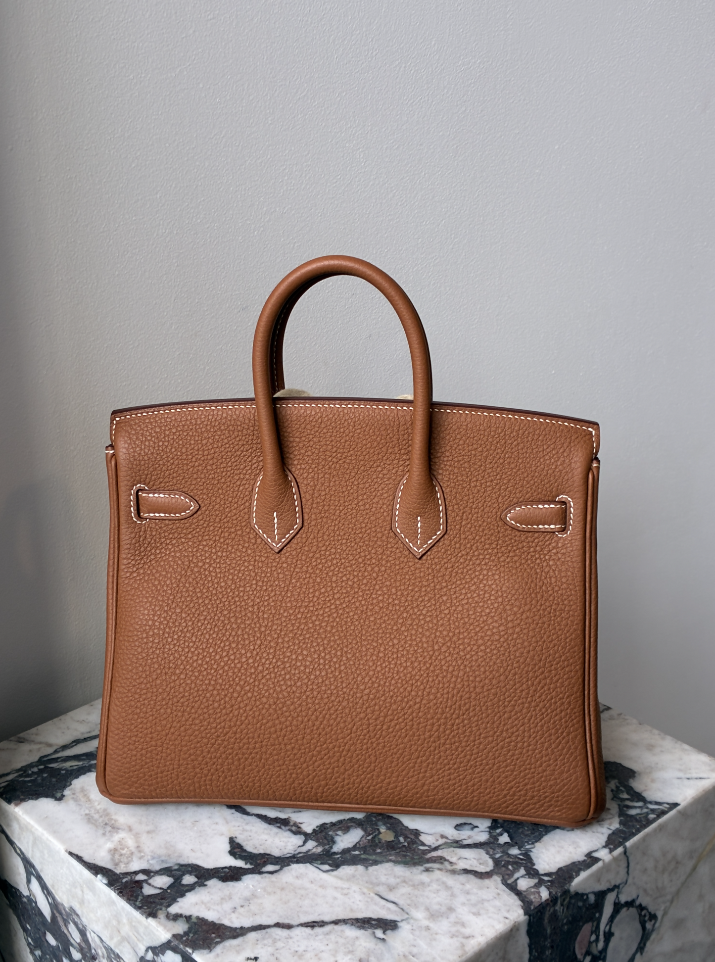 Hermès Birkin 25 – Gold Togo Leather with Palladium Hardware