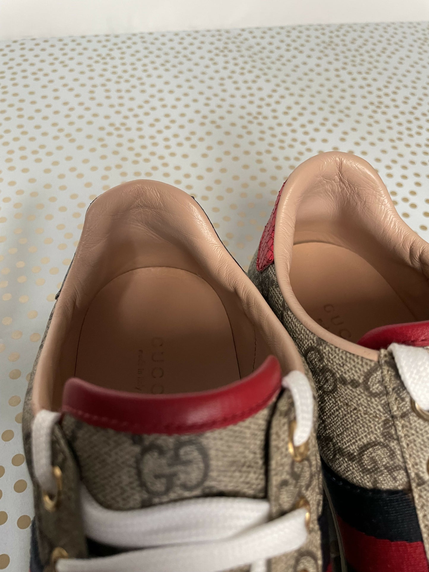 Gucci GG ace supreme canvas sneakers