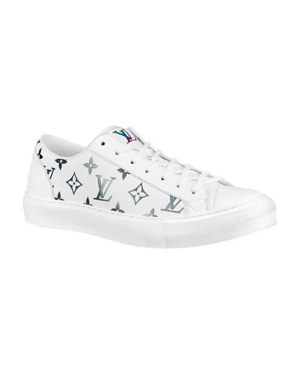 Louis Vuitton White Monogram Shoes
