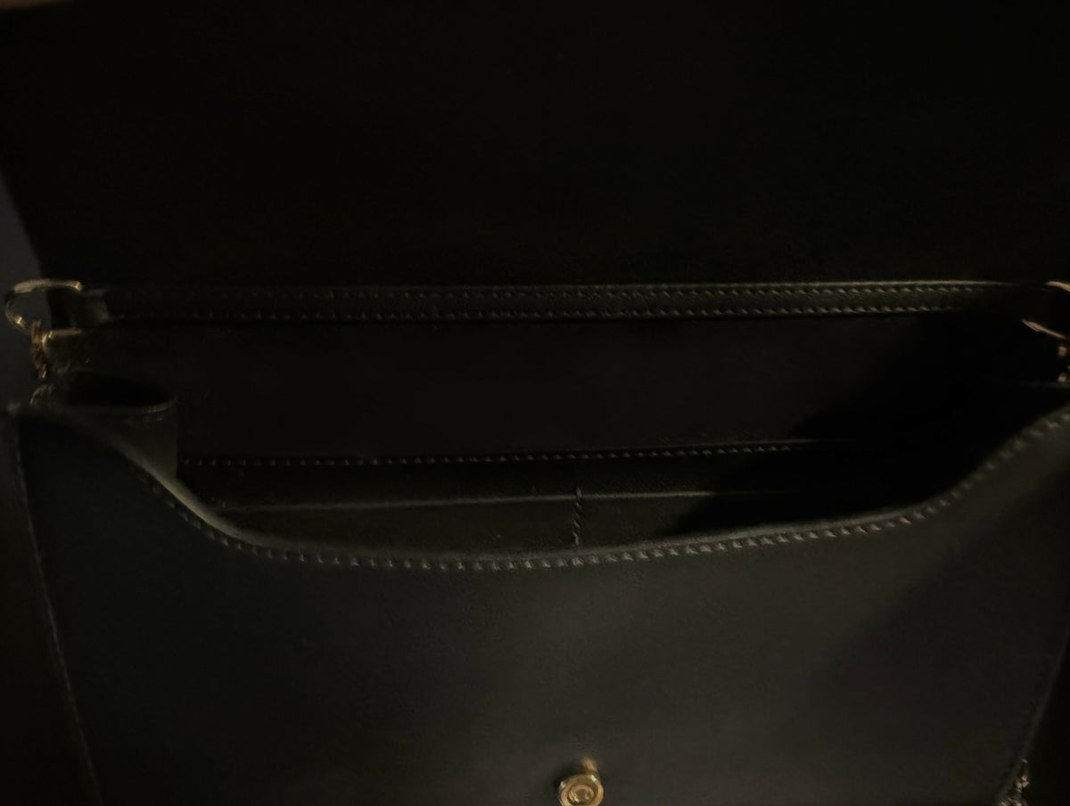 Christian Dior Bobby Pouch with Chain – Dior Oblique Canvas