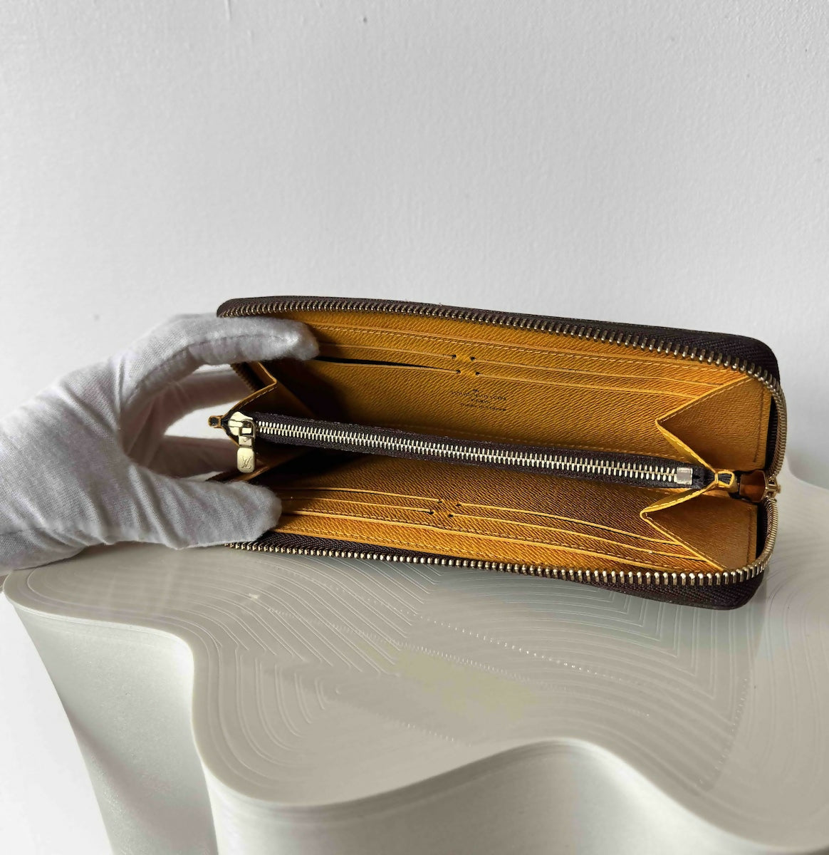 Louis Vuitton Monogram Yellow Clémence Wallet