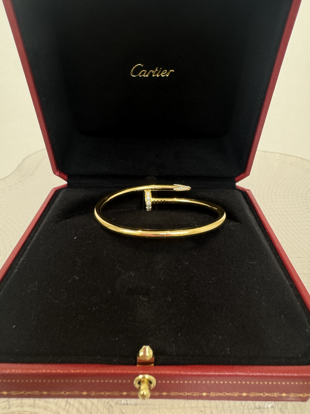 Cartier Juste un Clou Diamond Bracelet — FULL SET