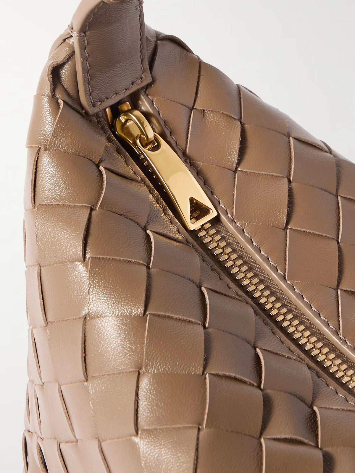 Bottega Veneta Wallace Mini Intrecciato Leather Shoulder Bag - New