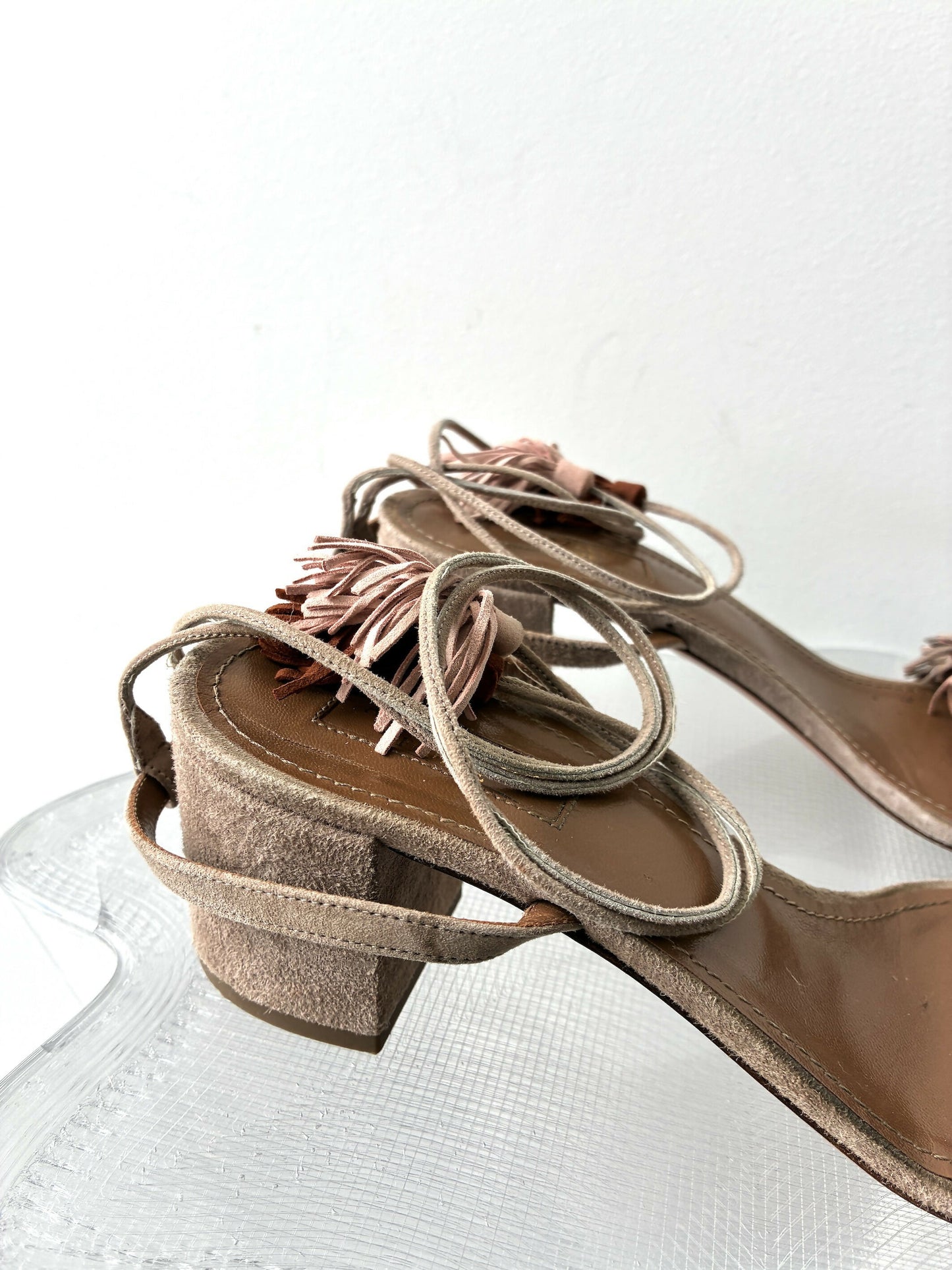 Aquazzura Wild Thing Block Heeled Sandals