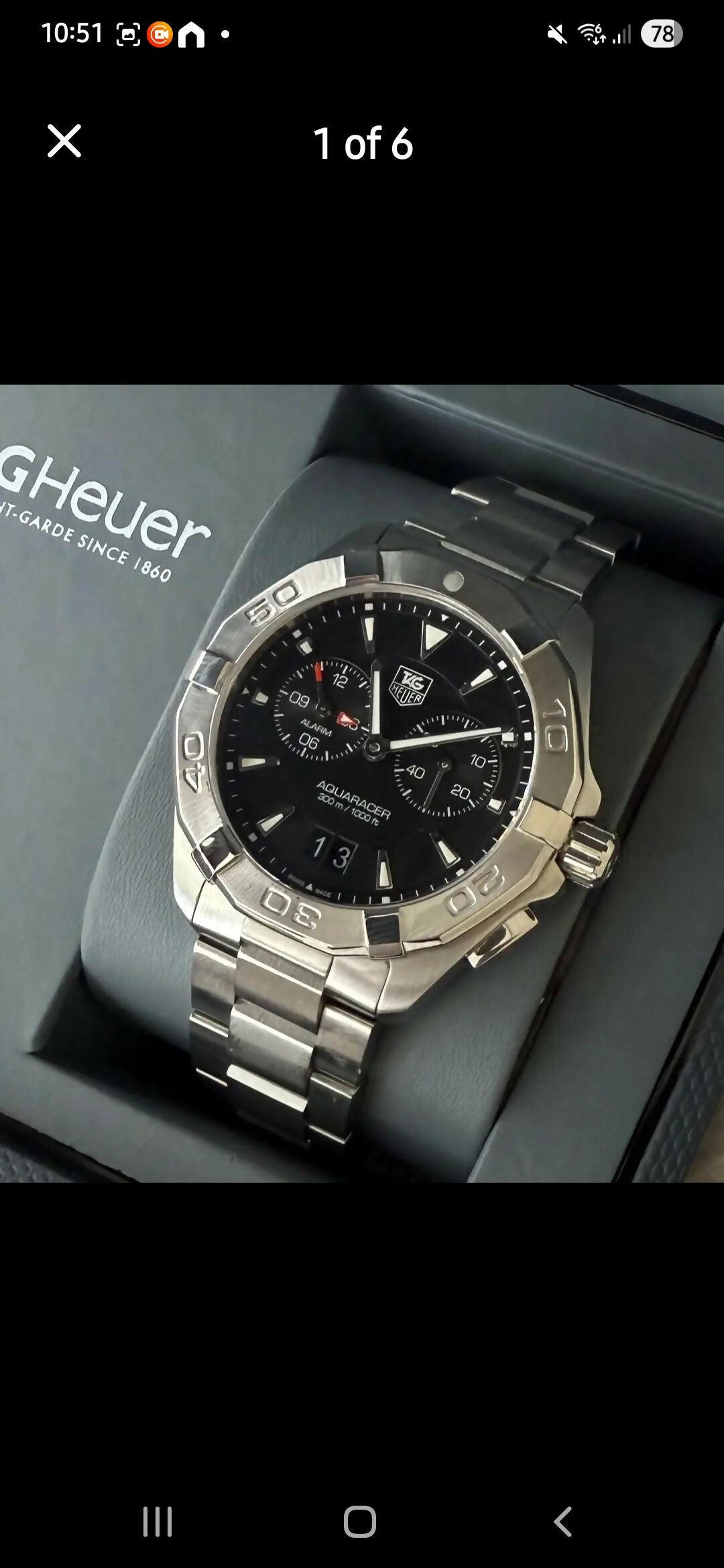 TAG Heuer Aquaracer Alarm Quartz