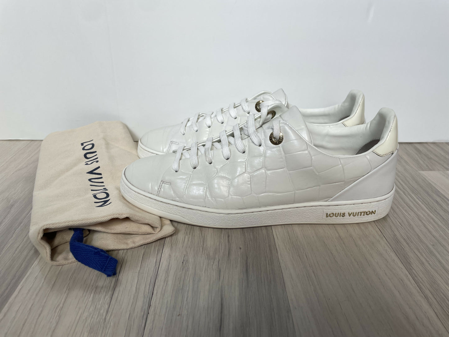 Louis Vuitton leather sneakers