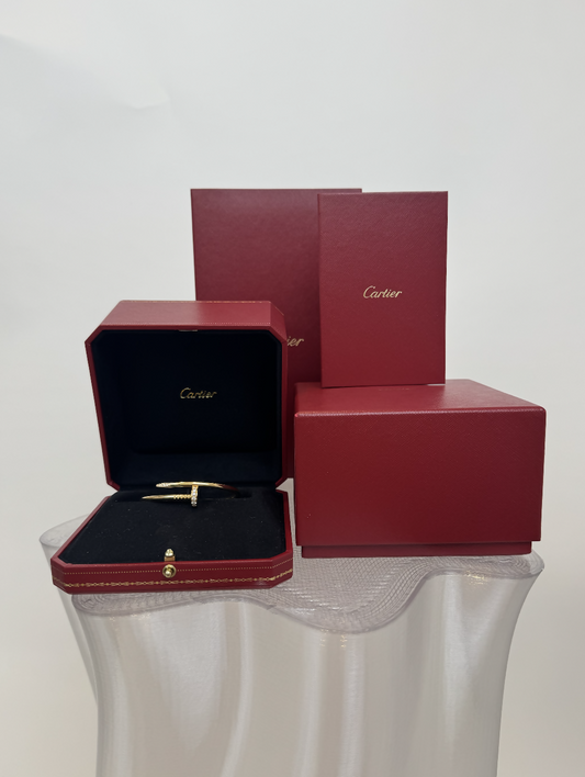 Cartier Juste un Clou Diamond Bracelet — FULL SET