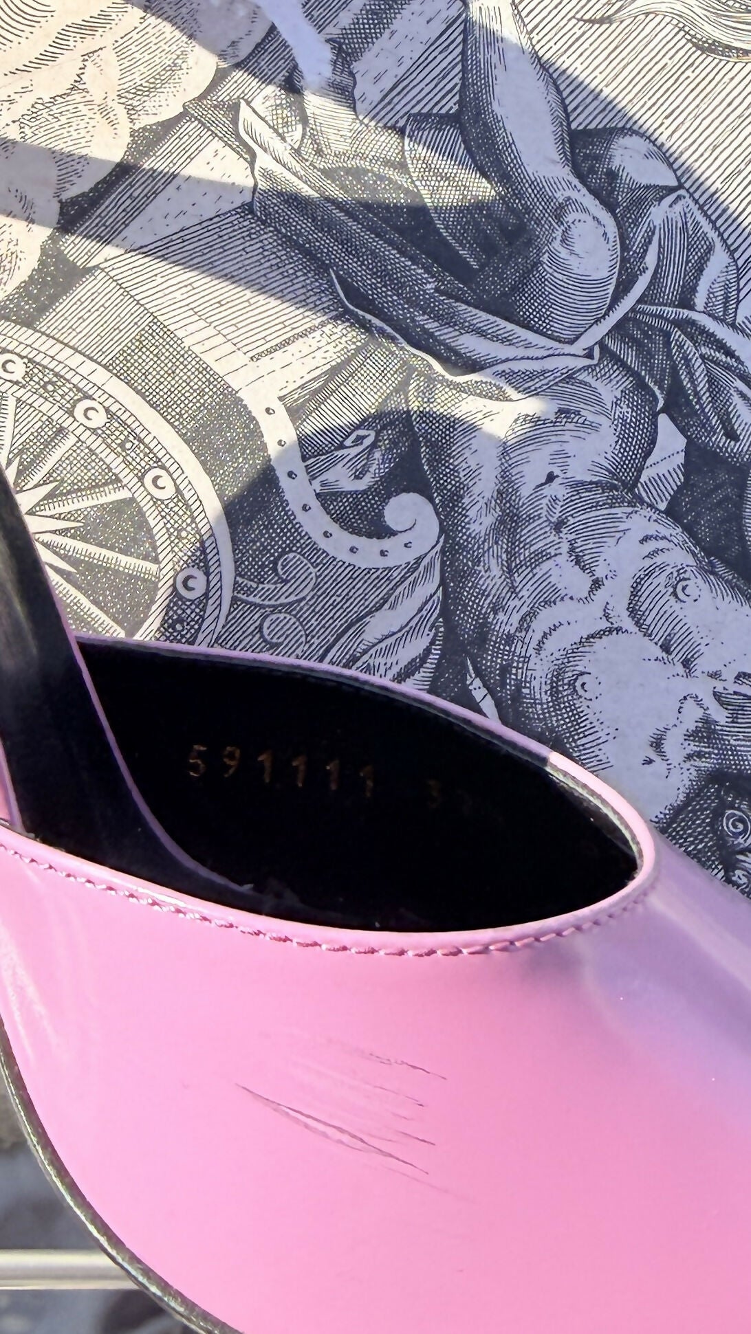 Gucci Scarlet high-heel mules