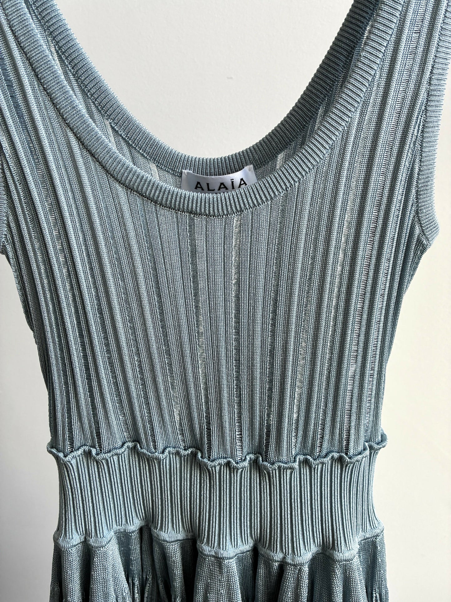 Alaia Fluid Skater Dress