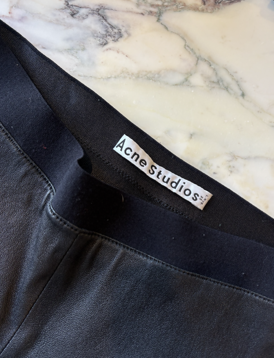 Acne Studios Leather Pants