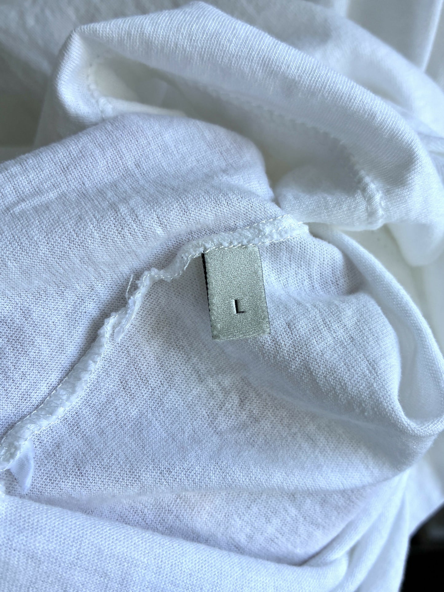 Gucci Logo Print Distressed T-Shirt