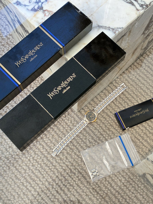 Yves Saint Laurent Bi-Tone Neo-Vintage Watch