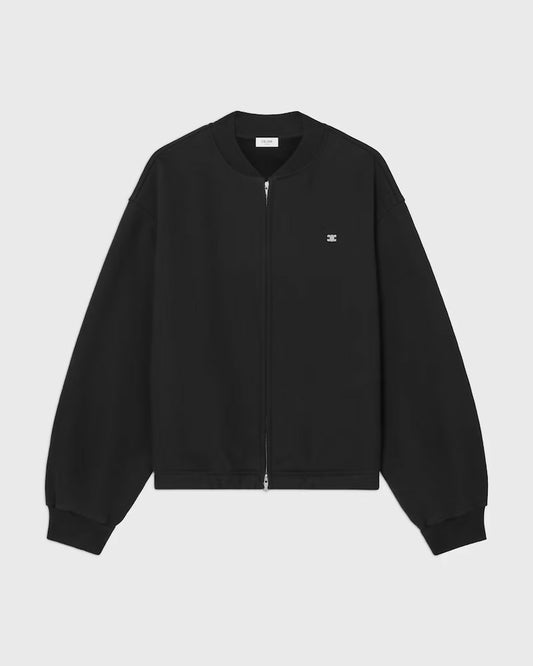 Celine Teddy Jacket, Cotton Fleece