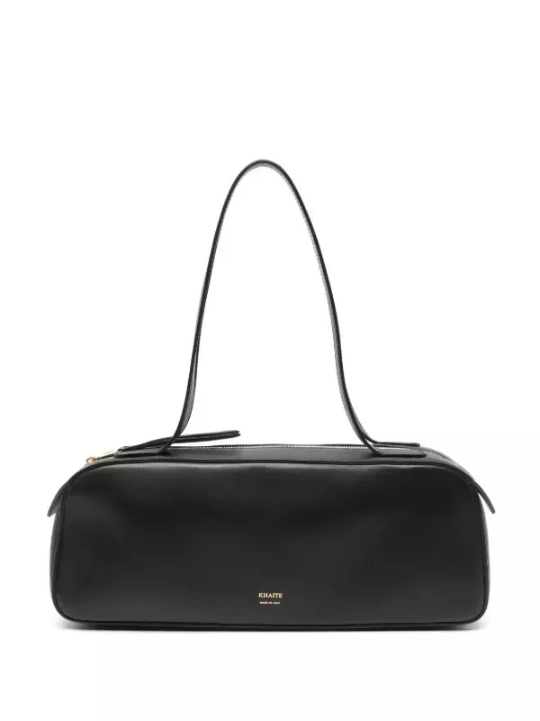 KHAITE Black Simone Shoulder Bag
