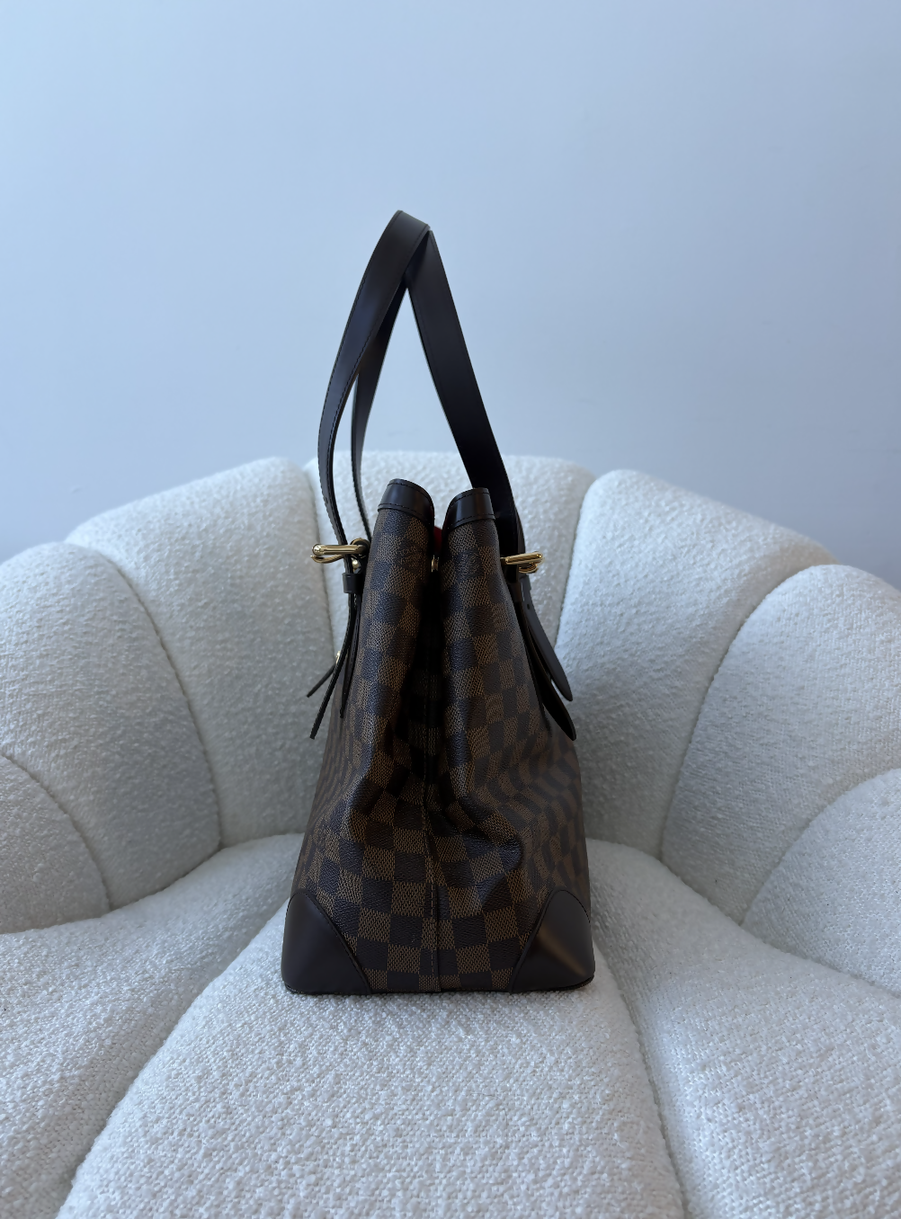 Louis Vuitton Damier Ebene Hampstead Tote MM