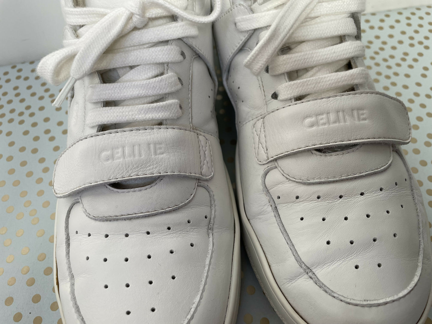 Celine CT2 leather sneakers