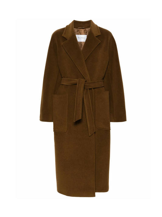 Max Mara Attuale Collared Belted Coat