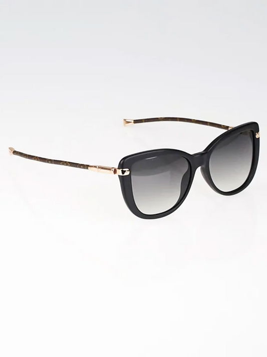 Louis Vuitton Black Frame Charlotte Sunglasses — Z0781W