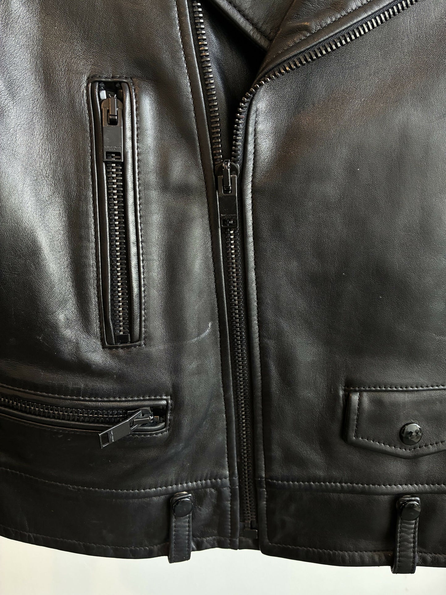 Saint Laurent Leather Jacket