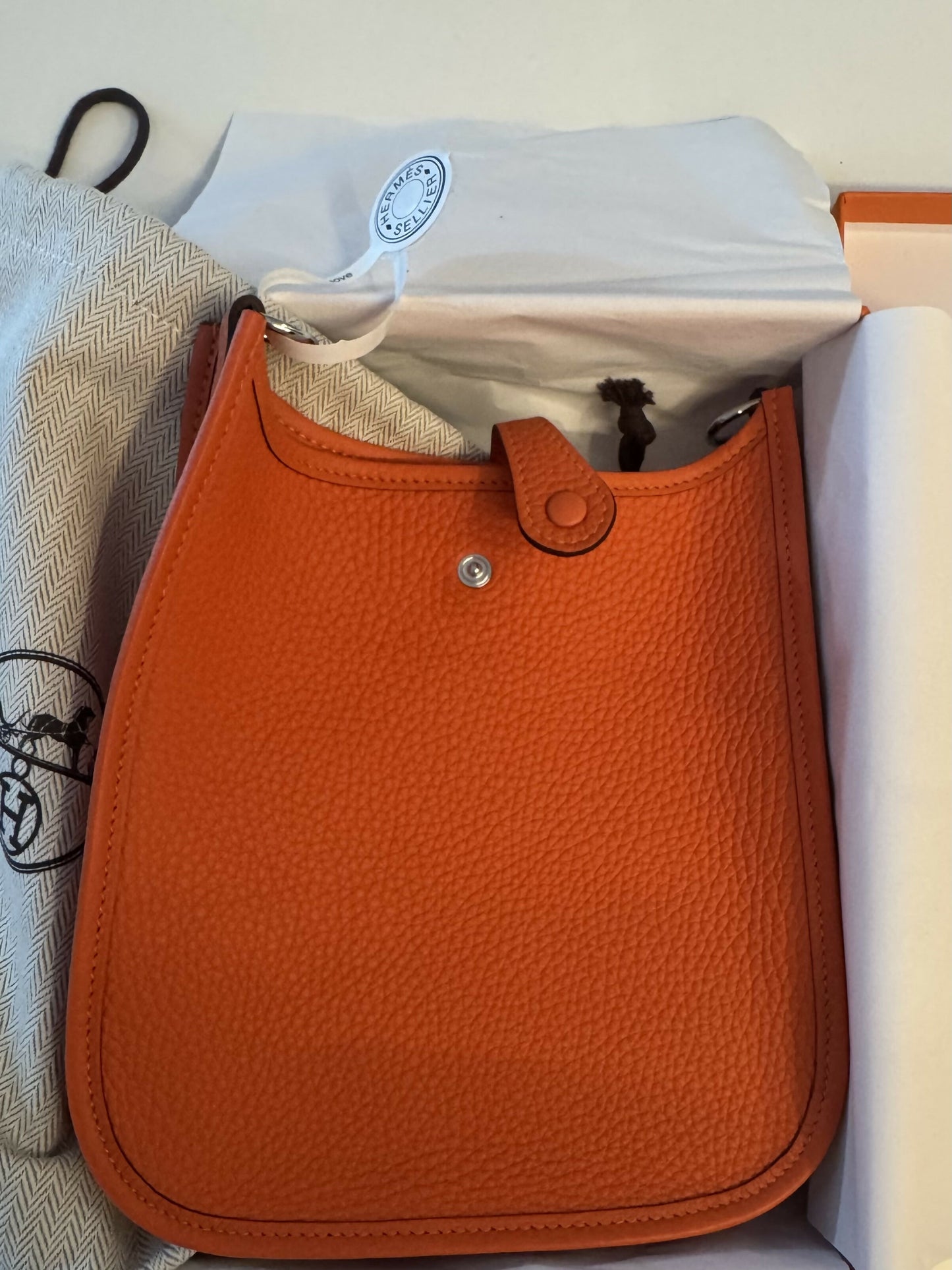 Hermès Evelyne 16 Tangerine
