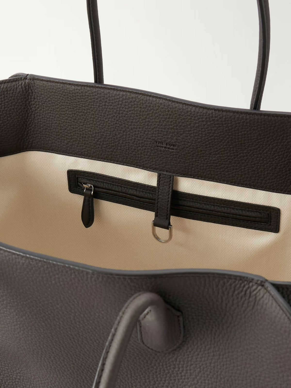 The Row Marlo 17 leather tote bag - New