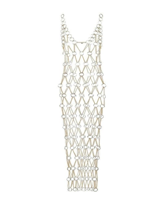 Paco Rabanne chain dress